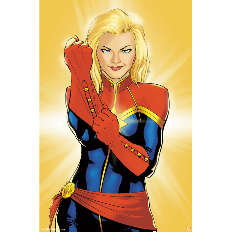 Marvel capitaine-impression sur papier