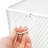 Metal Mesh Laundry Storage Cart, Laundry Basket With Wheels-1098277513