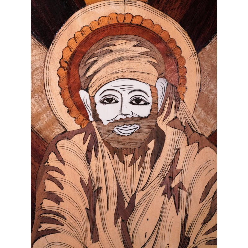Panneau mural 31 po Divine Sai Baba