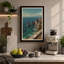 Cliff and Sea Coastal - Wrapped Canvas-327080907-327080910