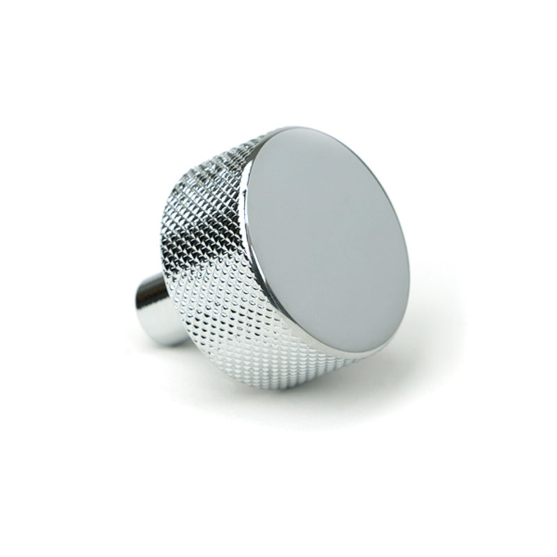Round Knob, Polished Chrome, 3 cm