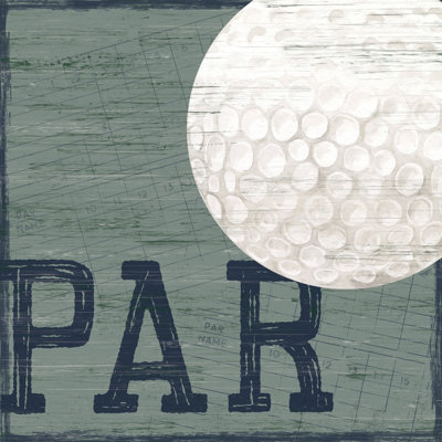 «ArthISE Golf Days Neutral douz-par» sur toile par Tara Reed