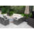 Wicker 8 - Person Patio Conversation Set with Cushions