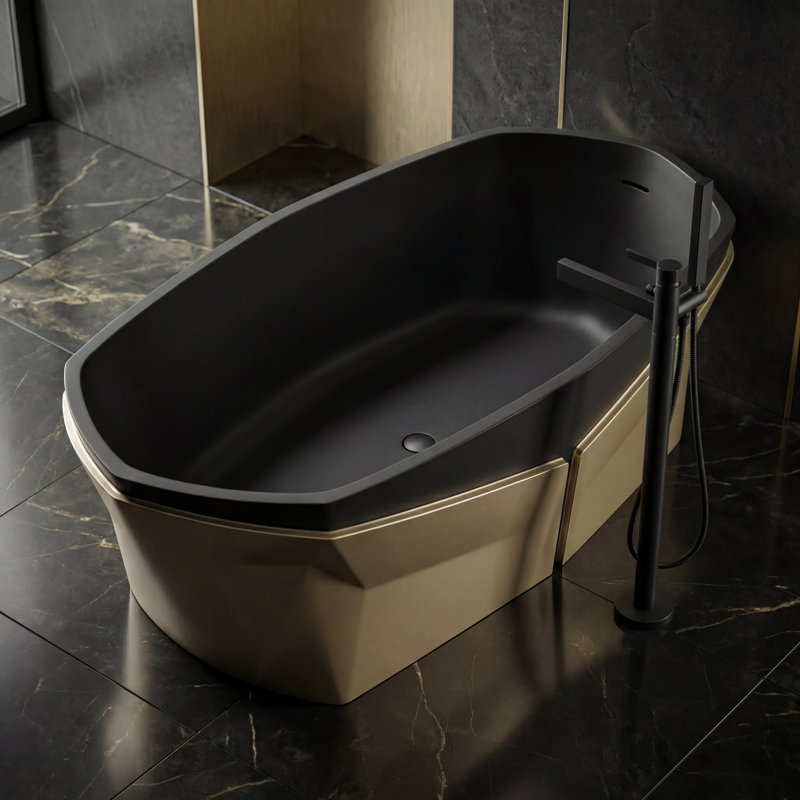 Scalvio by Tonino Lamborghini Freestanding Bathtub