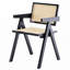Ensemble de chaises de salle à manger avec accoudoirs, pieds en bois-1406637650