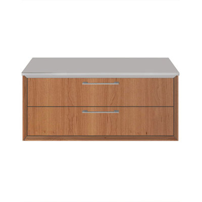 Gemelli 30" W x 12" H x 22" D Wall Mounted Bathroom Cabinet
