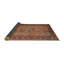 Tapis brun à motif oriental-74603893