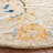 Camron Floral Handmade Tufted Wool Beige/Blue Area Rug-373618318
