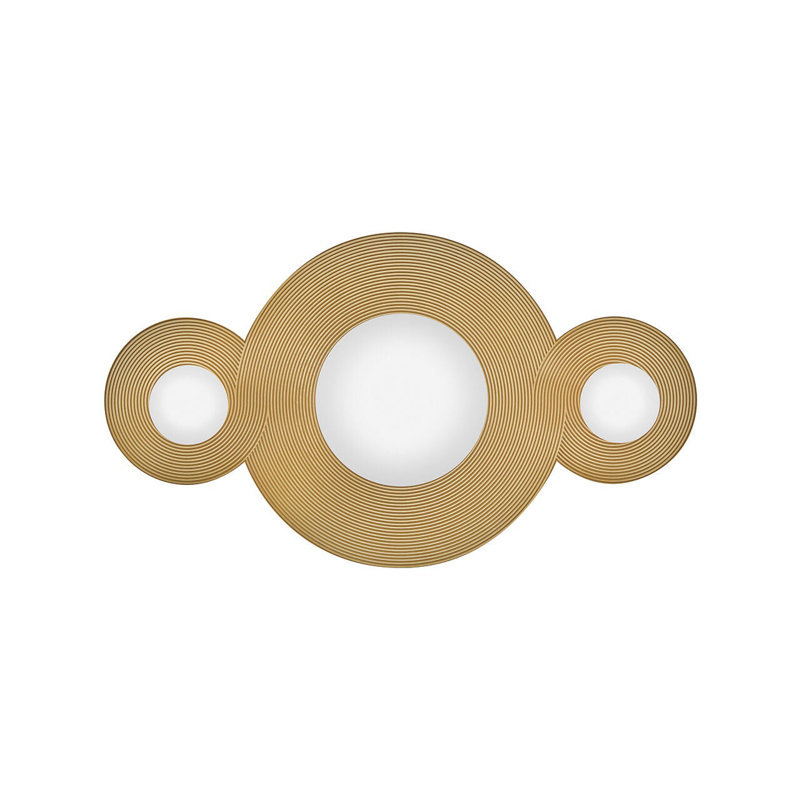 Rhea 5.25" 3 - Light LED Bath Sconce by Lisa McDennon, Heritage Brass