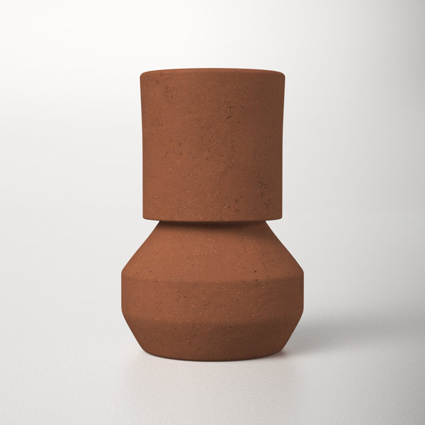 Zakarias 9'' Terracotta Table Vase