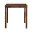 Counter Height 5pc Dining , Walnut Finish Table And 4 Chairs, Transitional Design For Home Dining, Made Of Wood Engineered 5pc, Design, Suitable Veneer