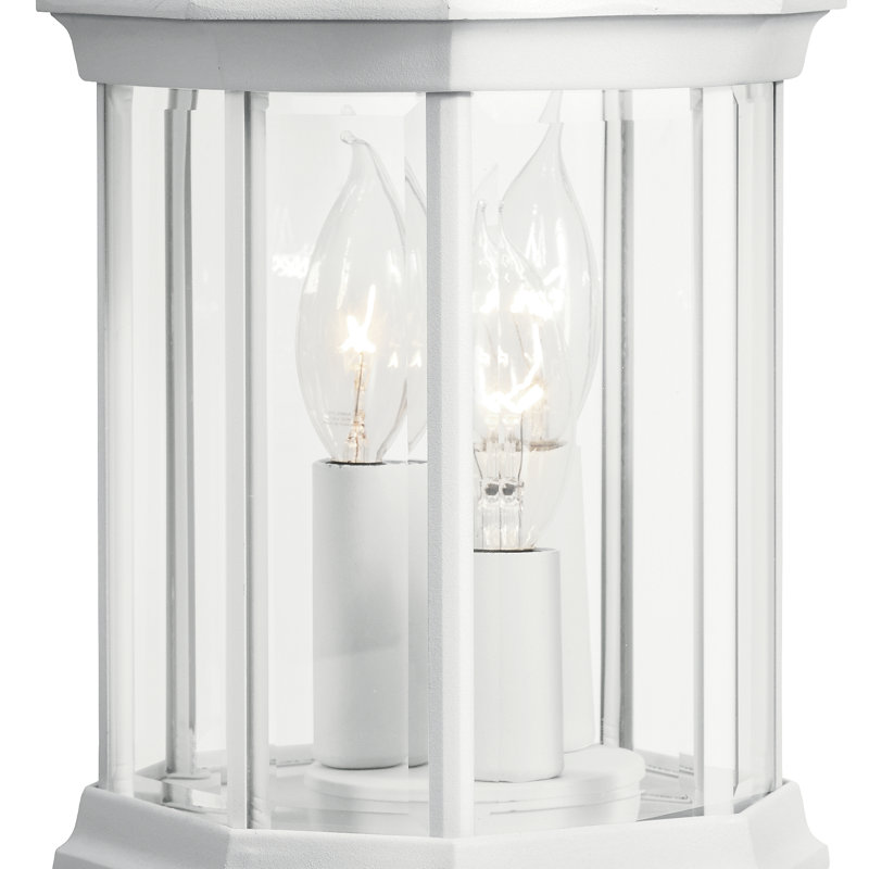 Lanterne murale d'extérieur 3 lumières Mahtotopa, Blanc