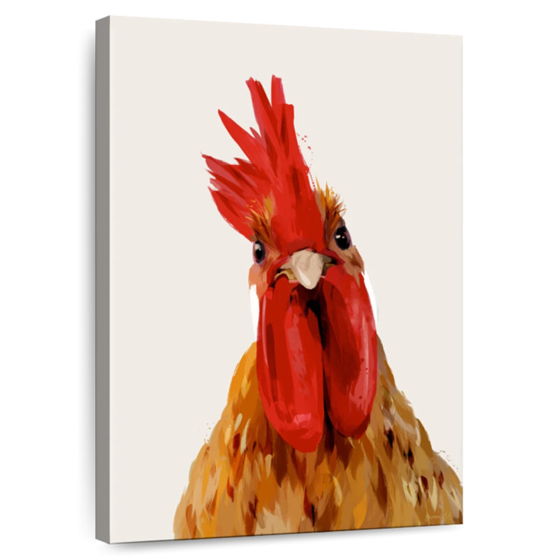 Brampt Chicken Or The Egg, 39" H x 26" W