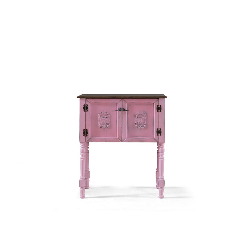 Oded 92 cm W Console Table, Pink
