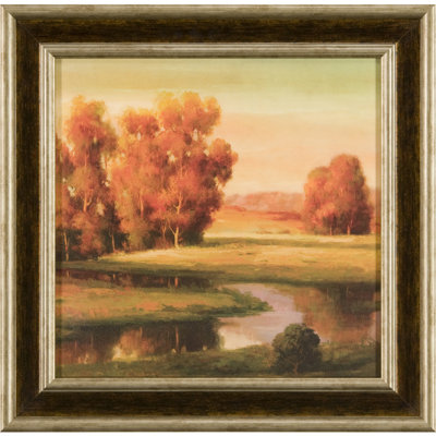 Ashton art & décoration serene i, reproduction d’art encadrée
