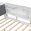 Lit simple avec rangement et tête de lit en bois, tablettes et 2 tiroirs-1030072428-868598522