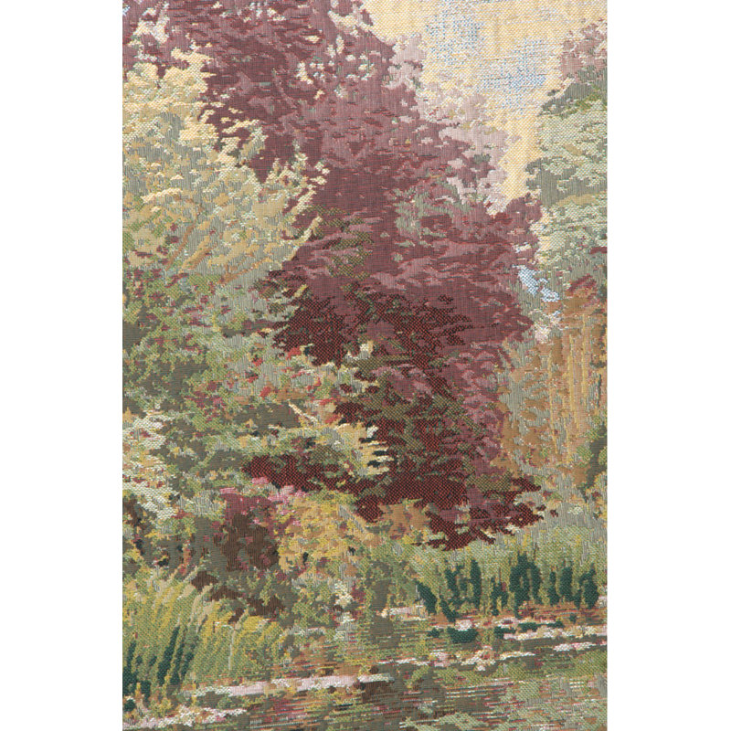 Loom Woven Cotton Blend Wall Hanging, 80" H x 68" W x 0.15" D
