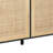 62.20"Elegant And Functional 4-Door Rattan Decorative Storage Cabinet,For Bedroom,Living Room,Office,Easy Assembly-2049932015