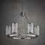 Ravens 6 - Light Waggon Wheel Chandelier