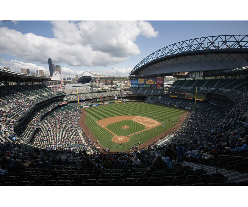Safeco Field, 16" H x 24" W