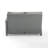 Regina 52.75" Wicker Outdoor Single-Arm Loveseat-241955426-241925460