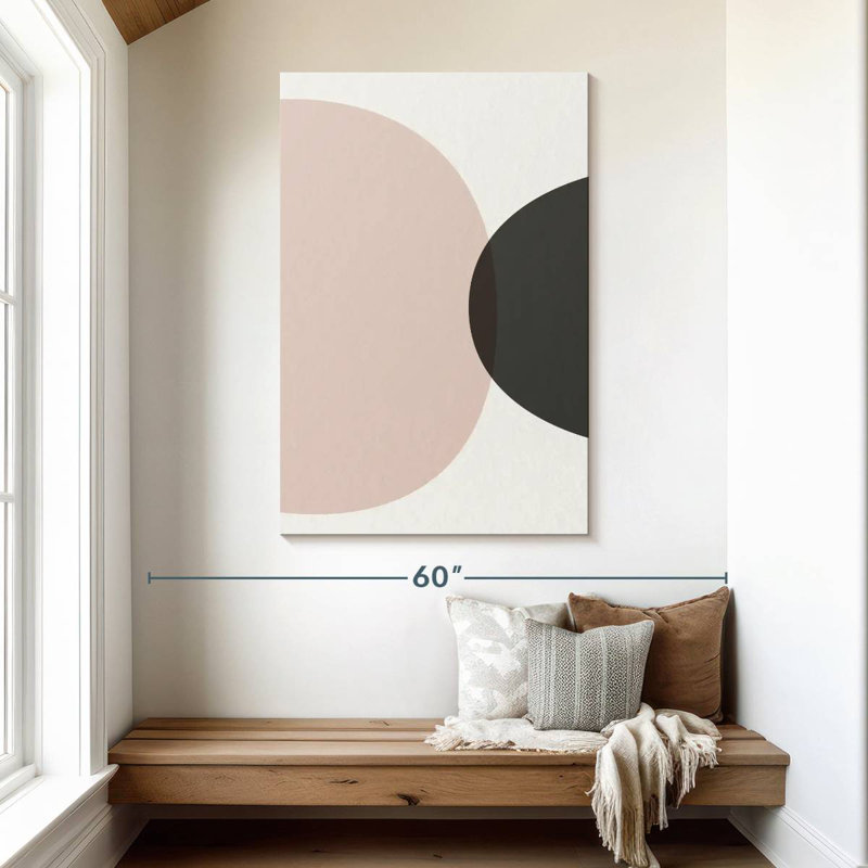 Avery Minimalist Circles V, 48" H x 32" W