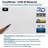 Sable Frame 2 Series Fixed Frame Wall Mounted Projector Screen, Matte White, Black velvet frame-14425876