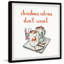 Calories Don't Count - Single Picture Frame Print-66028106