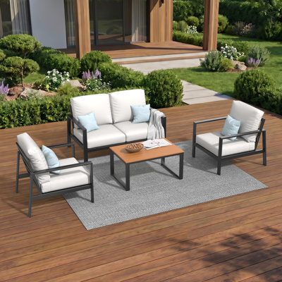Townsend Sofa Seating Group with Sunbrella® Cushions