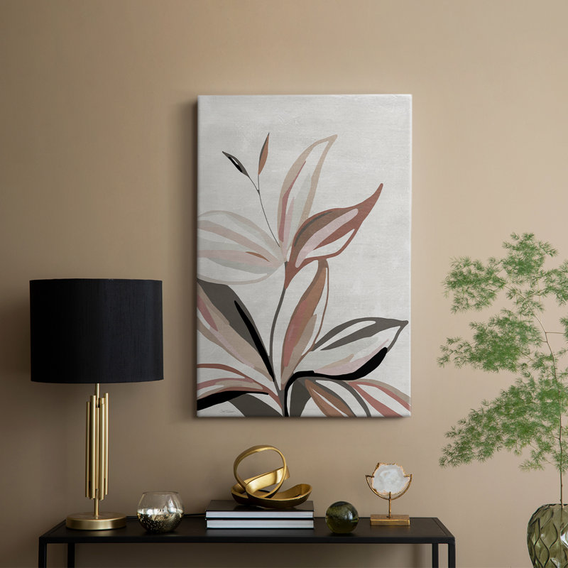 Courtepointe organique I - Cavas enveloppés de galerie, H 27 po x l 18 po
