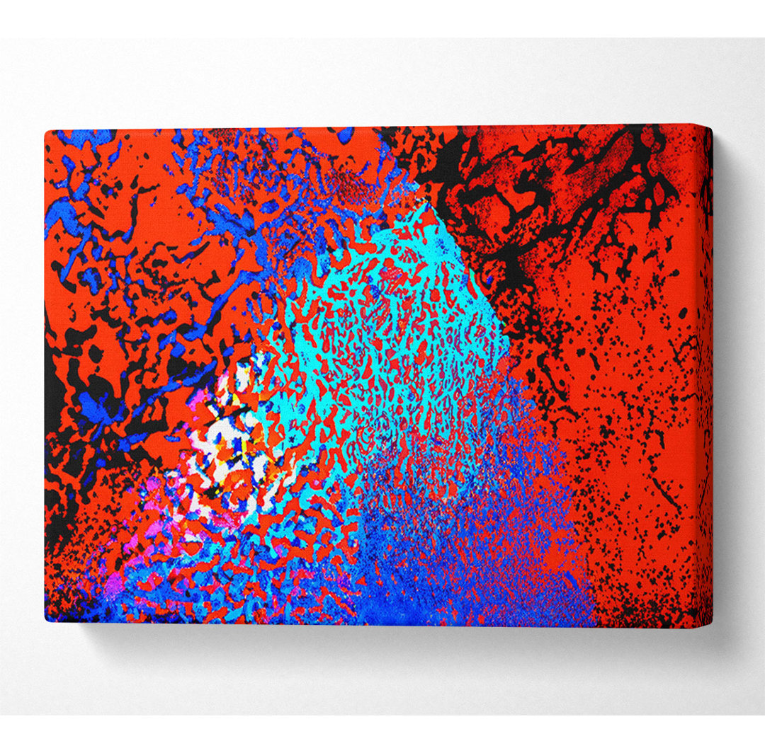 Orange Mase - Wrapped Canvas Kunstdrucke