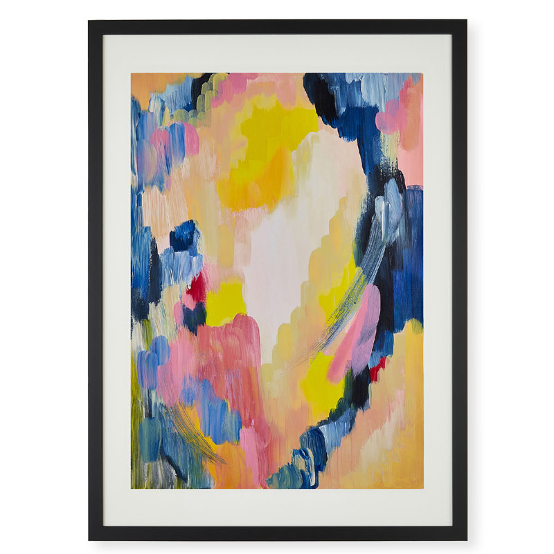 The Lola - Single Picture Frame Art Prints, 73cm H x 53cm W x 2cm D, Black