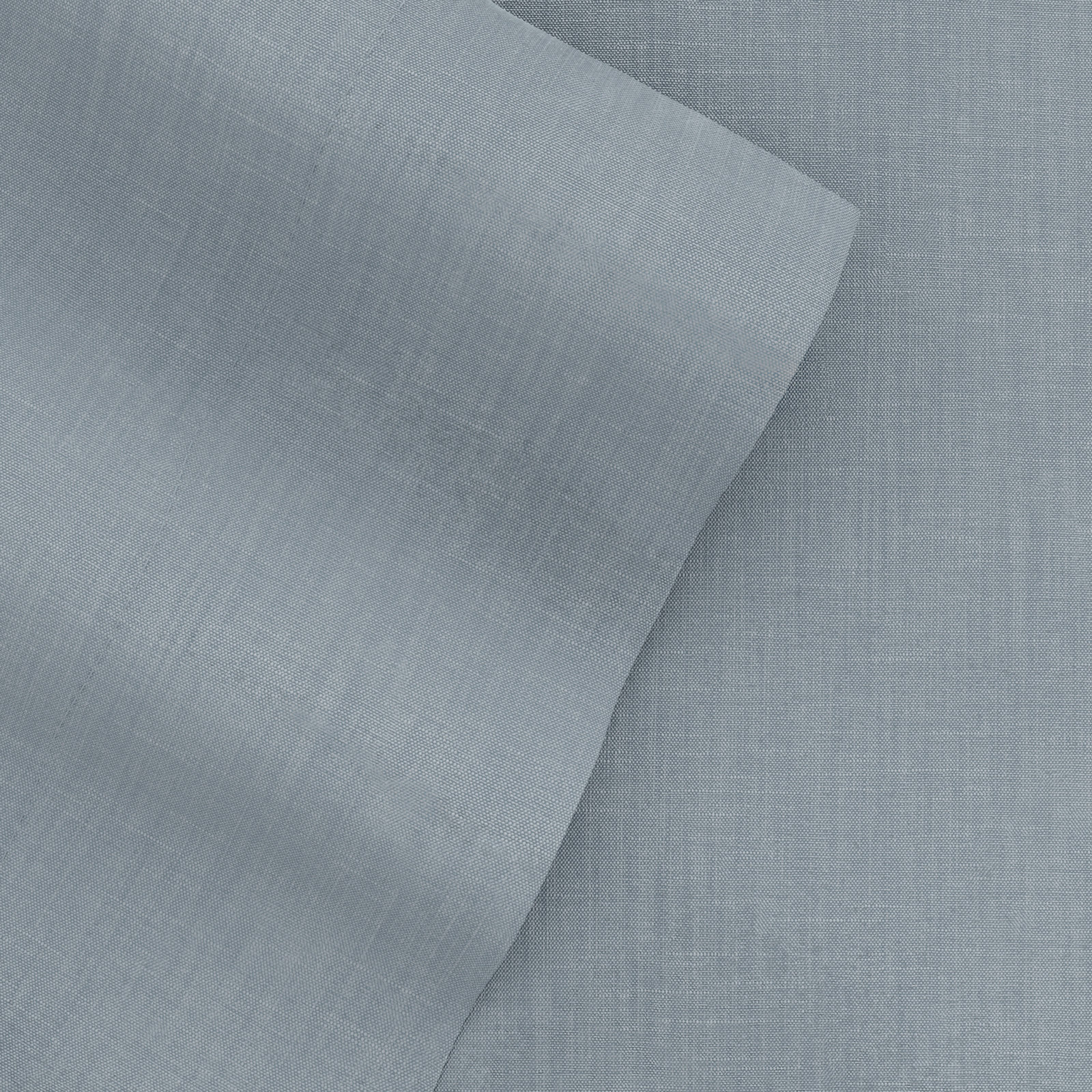 Linen Bamboo-Blend Breathable Luxury Bed Sheet Set, Light Blue, Full Sheet Set + Fitted Sheet + 2 Pillowcases