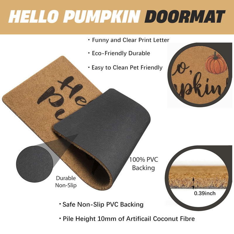 Paillasson Hello Pumpkin