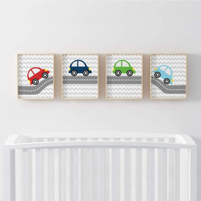 Winterbourne Down Transportation 4 - Piece Paper Print