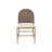 7 Pieces Modern Oval Dining Set, Rustic Farmhouse Solid Wood  Kitchen Table Set for 6, 71'' Large Luxury Retro Country Dinner Set with Brown Chairs, for Dining Room, Kitchen, Living Room, Walnut