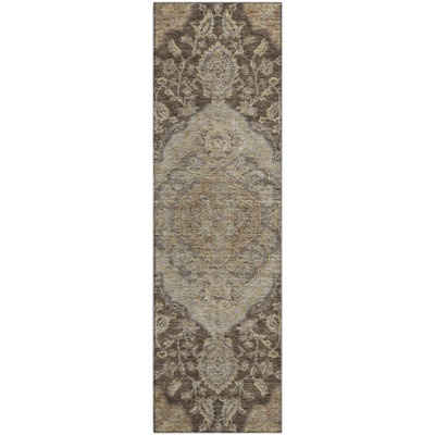 Premium Machine Washable Gurubaksh AMF1151 Global Rug