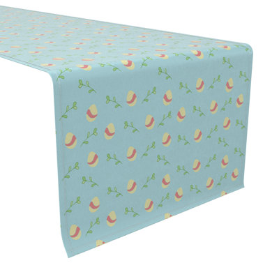 Fioretto Rectangular Cotton Table Runner