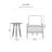 Amber Solid Wood Round Top End Table-951380379