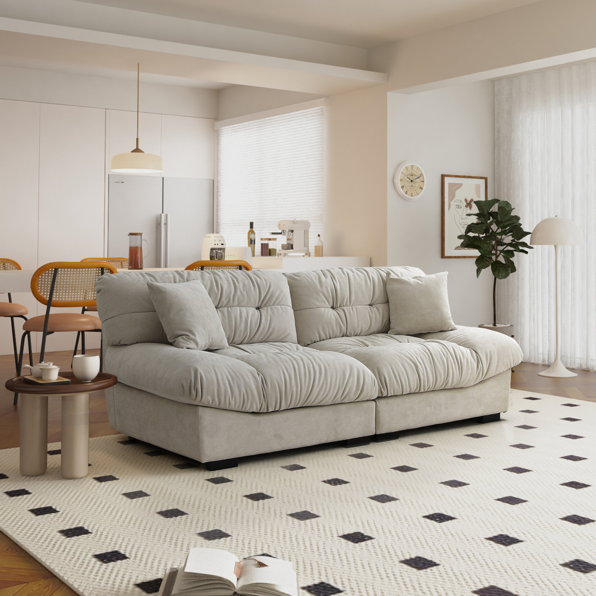 Keylie 89'' Upholstered Sofa