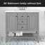 Base de meuble-lavabo simple 35 po seulement-87415336
