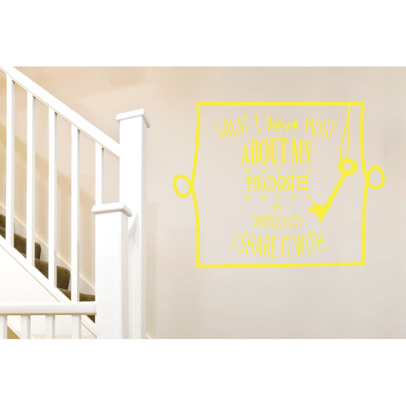 Wall Decal, Medium, Bright Yellow