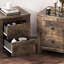 Table de chevet en bois Farmhouse