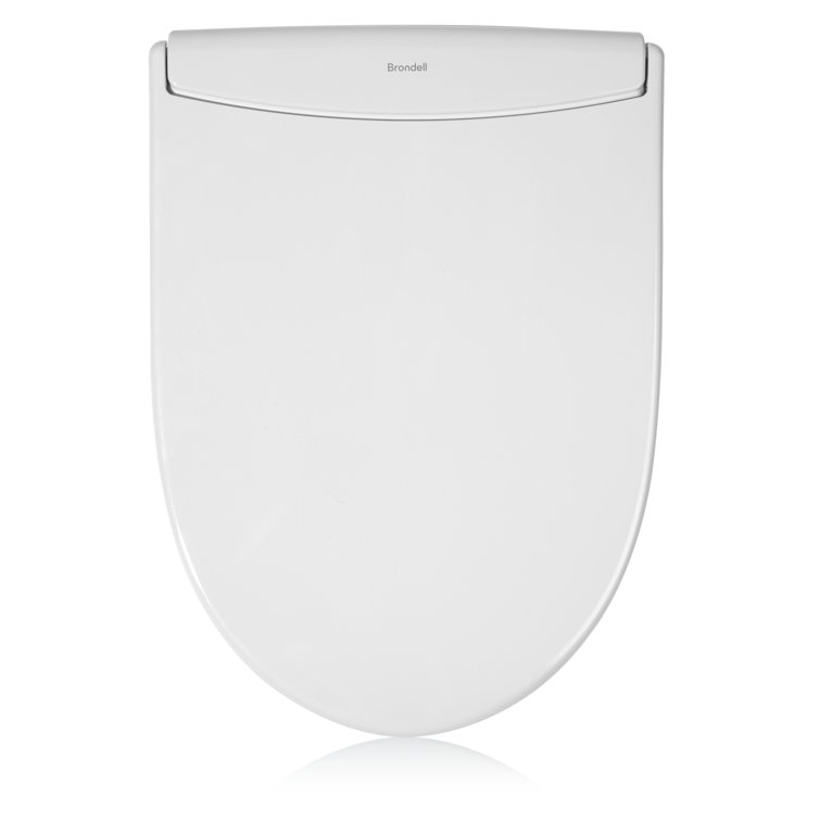 Eco Thinline T66 Electronic Luxury Bidet Toilet Seat with Remote Control, Elongated White