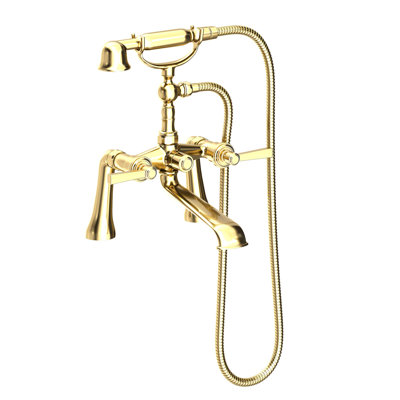 Miro Deck Mount Exposed Tub & Hand Shower Set