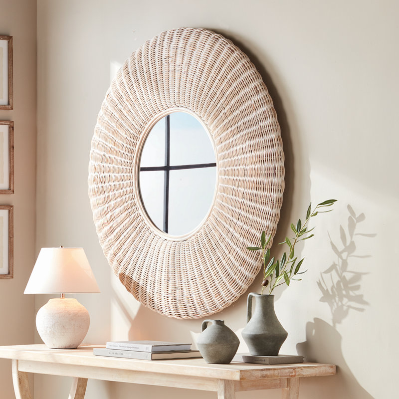 Miroir mural Dmarrion, 49 po x 49 po