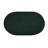 Orlowski Polyester Chenille Braided Area Rug - Emerald Green-1616976326