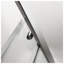 Porte de douche coulissante simple de 122 cm (L) x 183 cm (H) en argent brossé avec verre trempé de 6 mm (1/4 po)