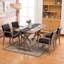 Chaise avec accoudoirs en brun-275107405-275107406-318128648