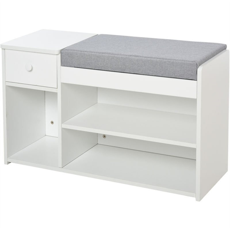 7 Pair Shoe Storage Bench